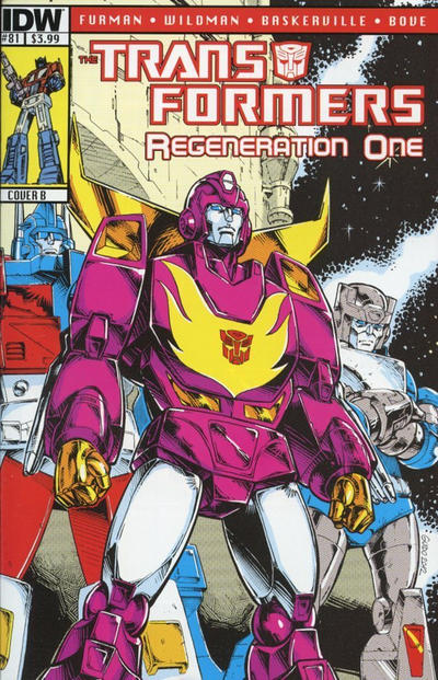 Cover for Transformers: Regeneration One (IDW, 2012 series) #81 [Cover B - Guido Guidi]