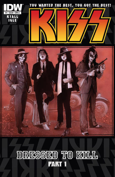 Cover for Kiss (IDW, 2012 series) #1 [Cover A Nick Runge]