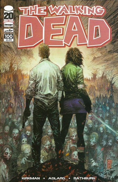 Cover for The Walking Dead (Image, 2003 series) #100 [Cover B]
