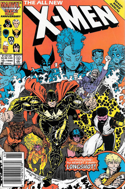 Cover for X-Men Annual (Marvel, 1970 series) #10 [Newsstand]