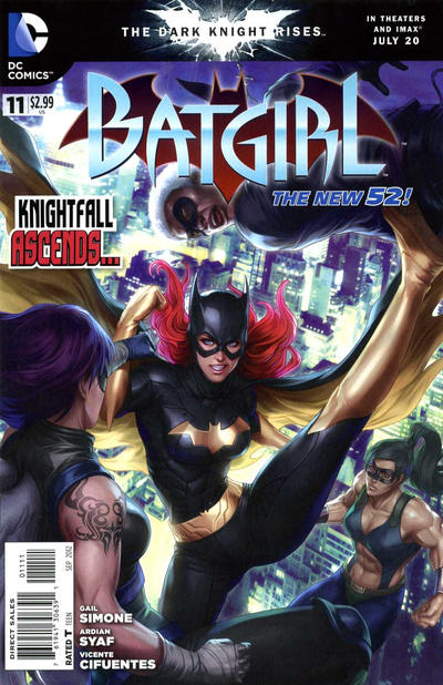 Cover for Batgirl (DC, 2011 series) #11 [Direct Sales]