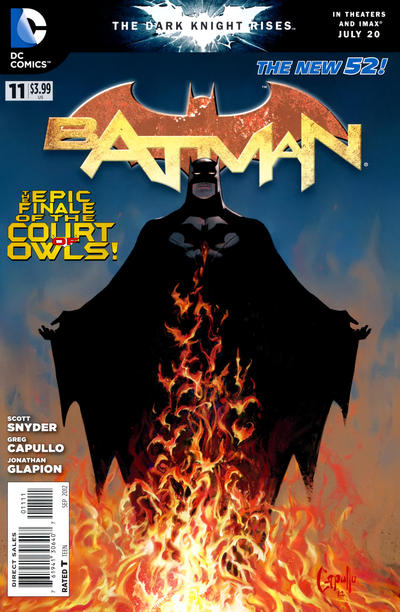 Cover for Batman (DC, 2011 series) #11 [Direct Sales]
