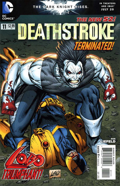 Cover for Deathstroke (DC, 2011 series) #11