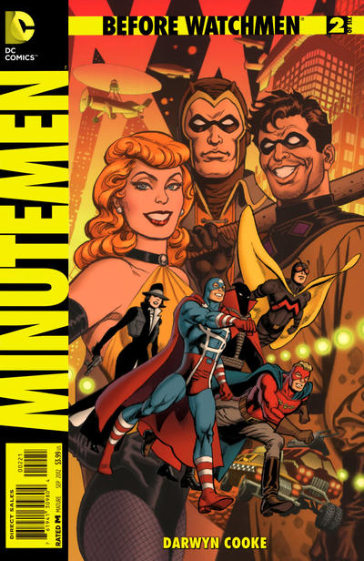 Cover for Before Watchmen: Minutemen (DC, 2012 series) #2 [José Luis García-López Cover]