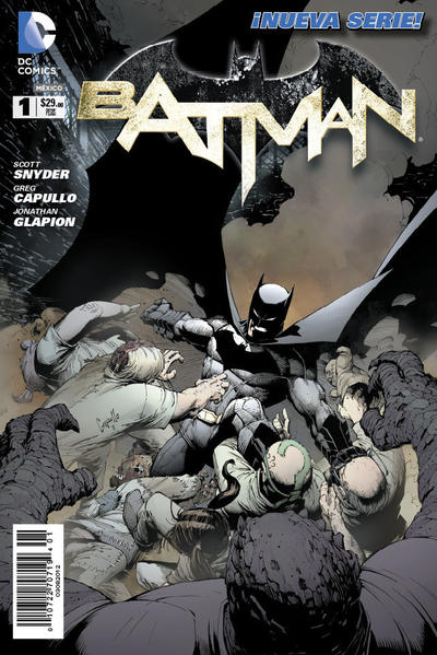Cover for Batman (Editorial Televisa, 2012 series) #1 [Segunda Edición]