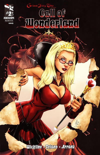 Cover for Grimm Fairy Tales Presents Call of Wonderland (Zenescope Entertainment, 2012 series) #2 [Cover B]