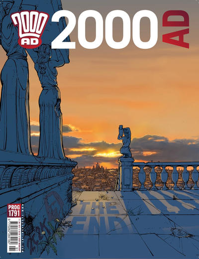 Cover for 2000 AD (Rebellion, 2001 series) #1791