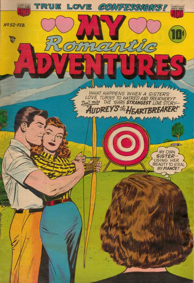 Cover for Romantic Adventures (American Comics Group, 1949 series) #52