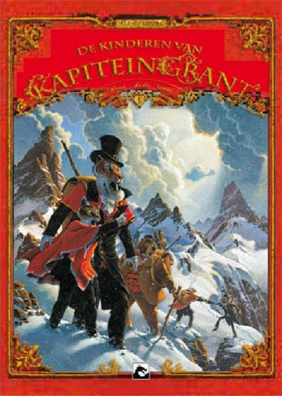 Cover for De kinderen van kapitein Grant (Dark Dragon Books, 2012 series) #1 - De ongelofelijke reis