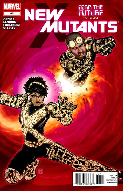 Cover for New Mutants (Marvel, 2009 series) #45
