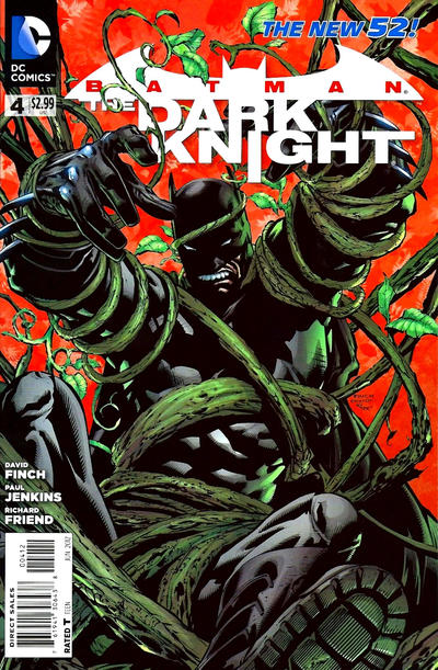 Cover for Batman: The Dark Knight (DC, 2011 series) #4 [Second Printing]