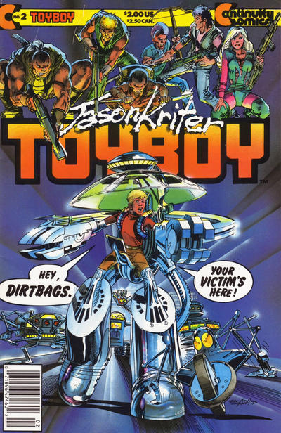 Cover for Toyboy (Continuity, 1986 series) #2 [Newsstand]