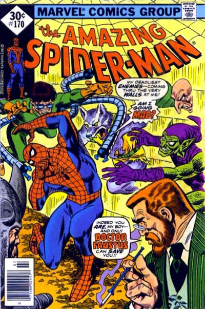 Cover for The Amazing Spider-Man (Marvel, 1963 series) #170 [30¢]