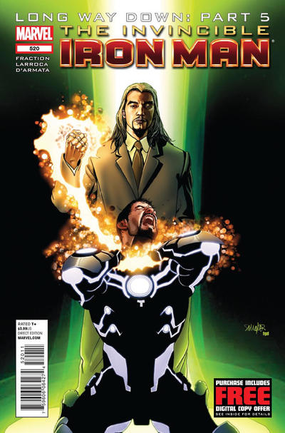 Cover for Invincible Iron Man (Marvel, 2008 series) #520
