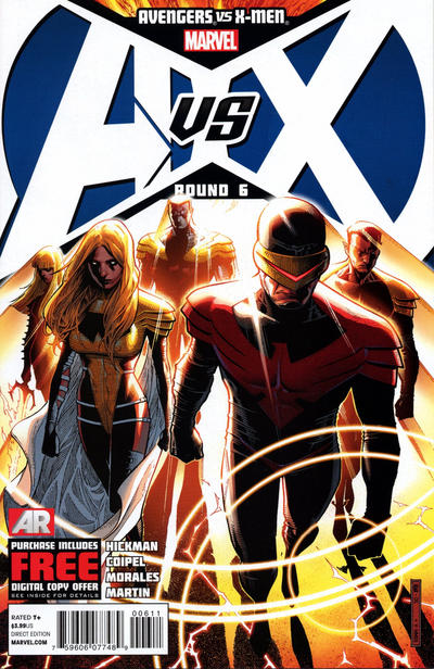 Cover for Avengers vs. X-Men (Marvel, 2012 series) #6