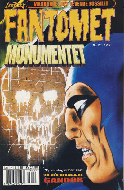 Cover for Fantomet (Hjemmet / Egmont, 1998 series) #25/1999