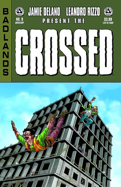 Cover for Crossed Badlands (Avatar Press, 2012 series) #9 [Auxiliary Cover - Jacen Burrows]