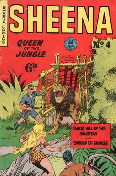 Cover for Sheena (H. John Edwards, 1950 ? series) #4