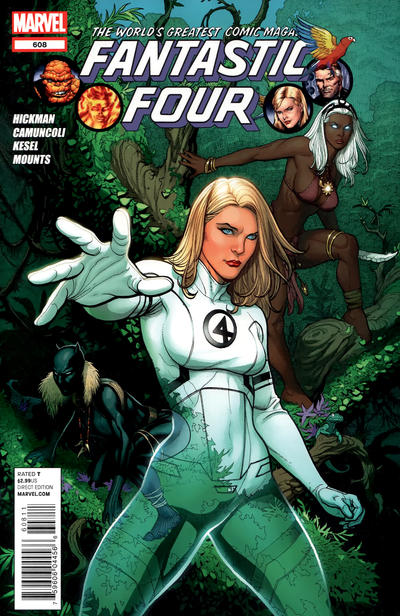 Cover for Fantastic Four (Marvel, 2012 series) #608