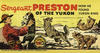 Cover for Sergeant Preston of the Yukon [Quaker Cereals giveaway] (Western, 1956 series) #nn [2]