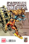 Cover Thumbnail for Captain America (2011 series) #13 [Amazing Spider-Man In Motion Variant Cover]