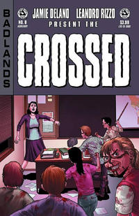 Cover for Crossed Badlands (Avatar Press, 2012 series) #8 [Auxiliary Cover - Jacen Burrows]