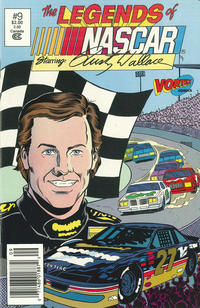 Cover for The Legends of NASCAR (Vortex, 1990 series) #9 [Newsstand]