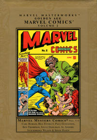 Cover Thumbnail for Marvel Masterworks: Golden Age Marvel Comics (Marvel, 2004 series) #2 [Regular Edition]