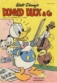 Cover Thumbnail for Donald Duck & Co (Hjemmet / Egmont, 1948 series) #52/1961