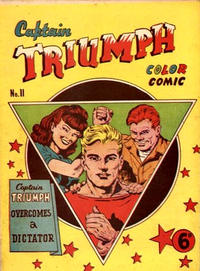 Cover Thumbnail for Captain Triumph Color Comic (K. G. Murray, 1948 series) #11