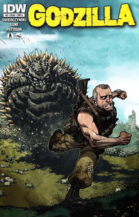 Cover for Godzilla (IDW, 2012 series) #3 [Cover A Zach Howard]