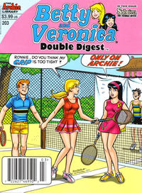 Cover Thumbnail for Betty and Veronica Double Digest Magazine (Archie, 1987 series) #203 [Newsstand]