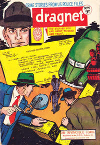 Cover for Dragnet (Invincible Press, 1954 series) #4