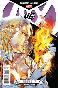 Cover for Avengers vs. X-Men (Marvel, 2012 series) #7 [Pichelli Variant Cover]