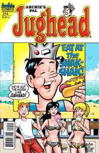 Cover for Archie's Pal Jughead Comics (Archie, 1993 series) #214
