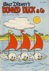 Cover Thumbnail for Donald Duck & Co (Hjemmet / Egmont, 1948 series) #30/1961