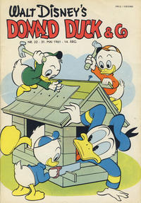 Cover Thumbnail for Donald Duck & Co (Hjemmet / Egmont, 1948 series) #22/1961