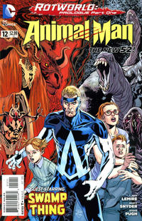 Cover Thumbnail for Animal Man (DC, 2011 series) #12