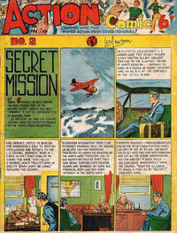 Cover Thumbnail for Action Comic (Peter Huston, 1946 series) #2