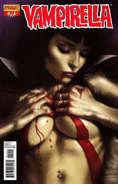 Cover for Vampirella (Dynamite Entertainment, 2010 series) #19 [Lucio Parrillo Cover]