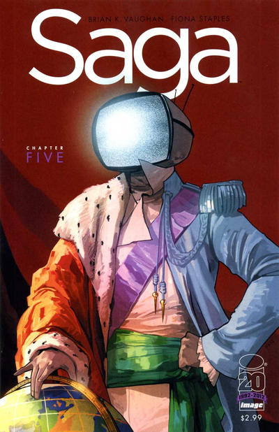 Cover for Saga (Image, 2012 series) #5