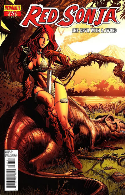 Cover for Red Sonja (Dynamite Entertainment, 2005 series) #67 [Cover B Jack Herbert]