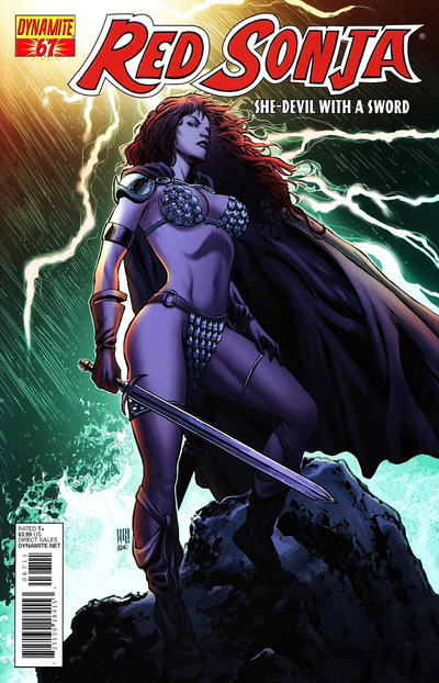 Cover for Red Sonja (Dynamite Entertainment, 2005 series) #67 [Cover A]