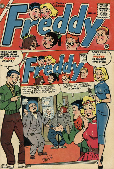 Cover for Freddy (Charlton, 1958 series) #15
