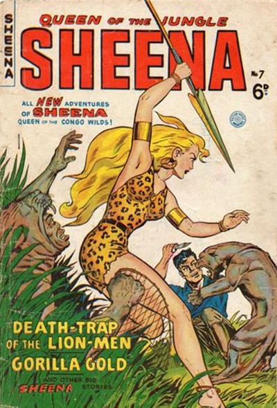 Cover for Sheena (H. John Edwards, 1950 ? series) #7