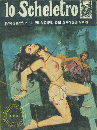 Cover for Lo Scheletro (Edifumetto, 1972 series) #v1#12