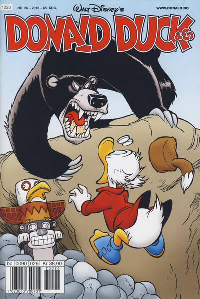 Cover for Donald Duck & Co (Hjemmet / Egmont, 1948 series) #26/2012