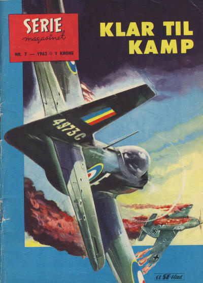 Cover for Seriemagasinet (Serieforlaget / Se-Bladene / Stabenfeldt, 1951 series) #7/1962