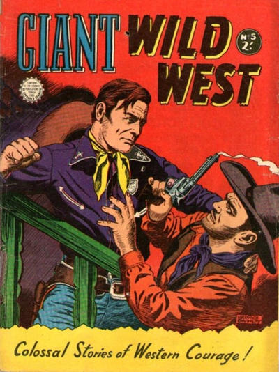 Cover for Giant Wild West (Horwitz, 1950 ? series) #5