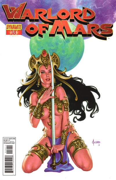 Cover for Warlord of Mars (Dynamite Entertainment, 2010 series) #18 [Joe Jusko Cover]